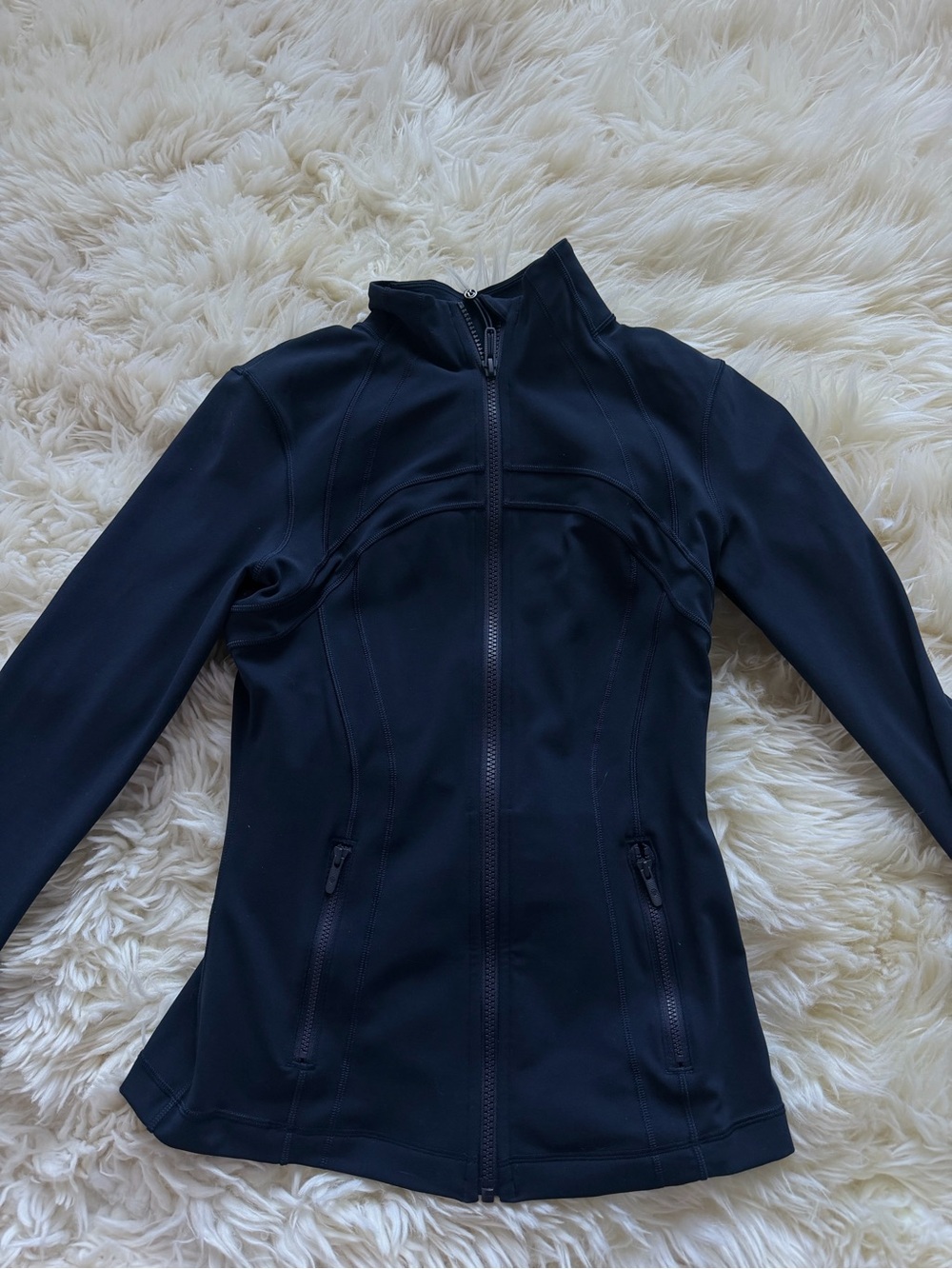 Lululemon define jacket navy like new without tags size 6